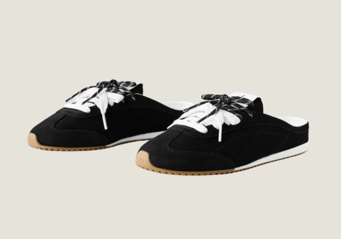 Sunset Sneaker Mule Black