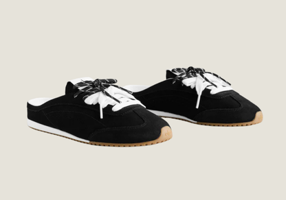 Sunset Sneaker Mule Black