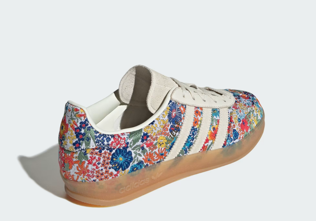Samba OG- Liberty London Off White gum Collegiate Green