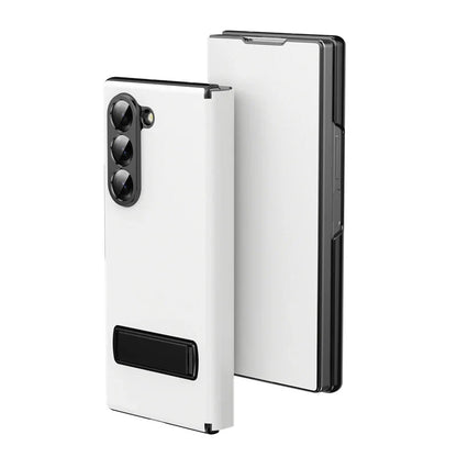 Luxury Leather Magnetic Kickstand Case