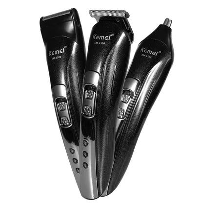3 in 1 Electric Hair Clipper USB Charging Shaver