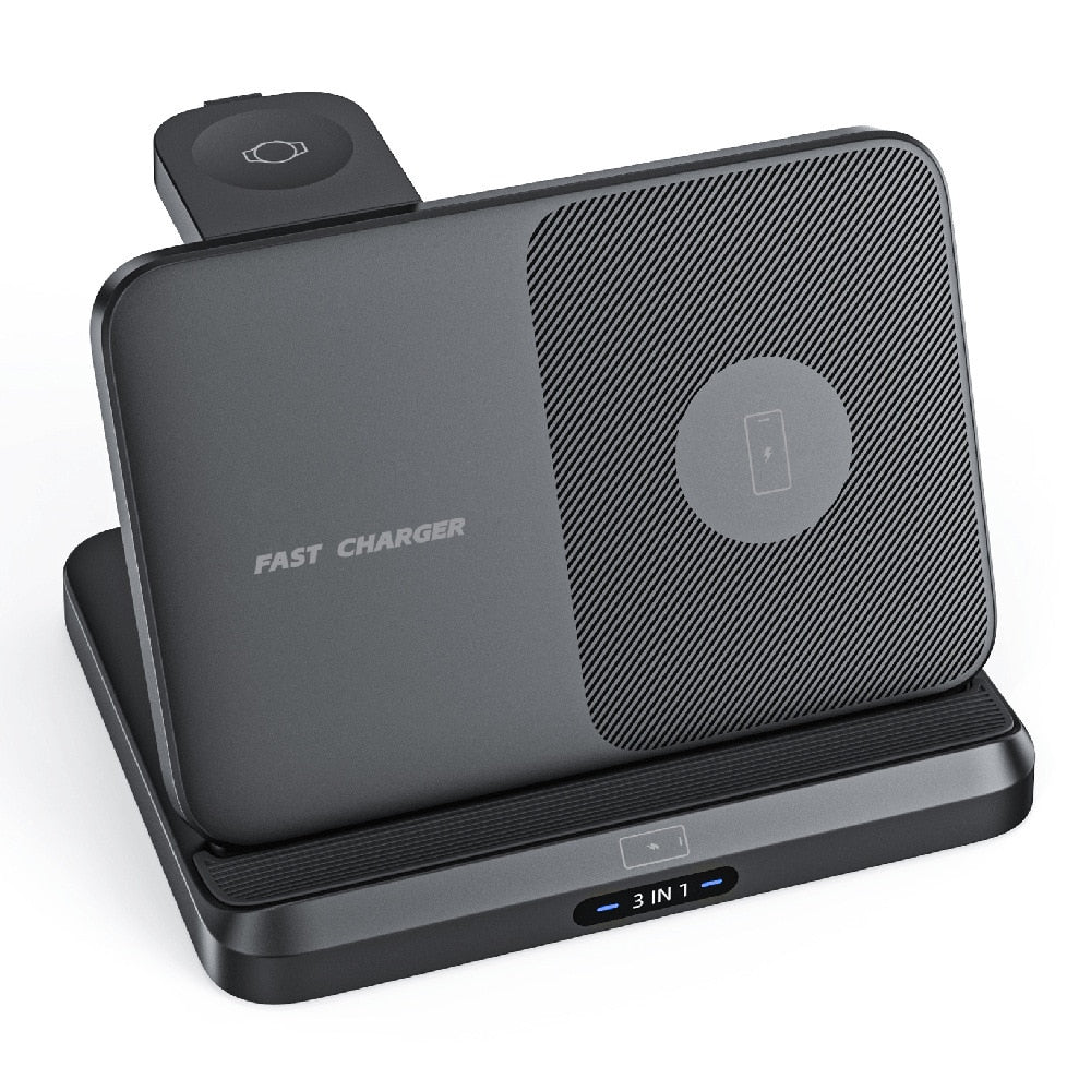 Foldable 3 in 1 Wireless Charger For Samsung Galaxy Z Fold Series