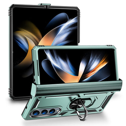 Shockproof Case with Ring Kickstand For Samsung Galaxy Z Fold 4