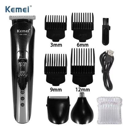 3 in 1 Electric Hair Clipper USB Charging Shaver