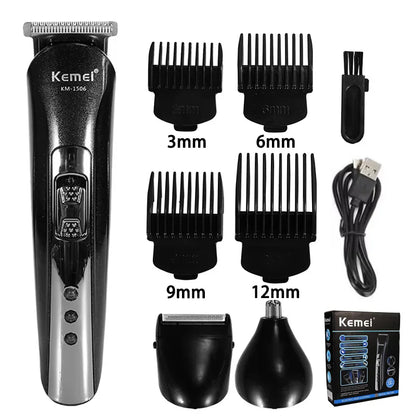 3 in 1 Electric Hair Clipper USB Charging Shaver