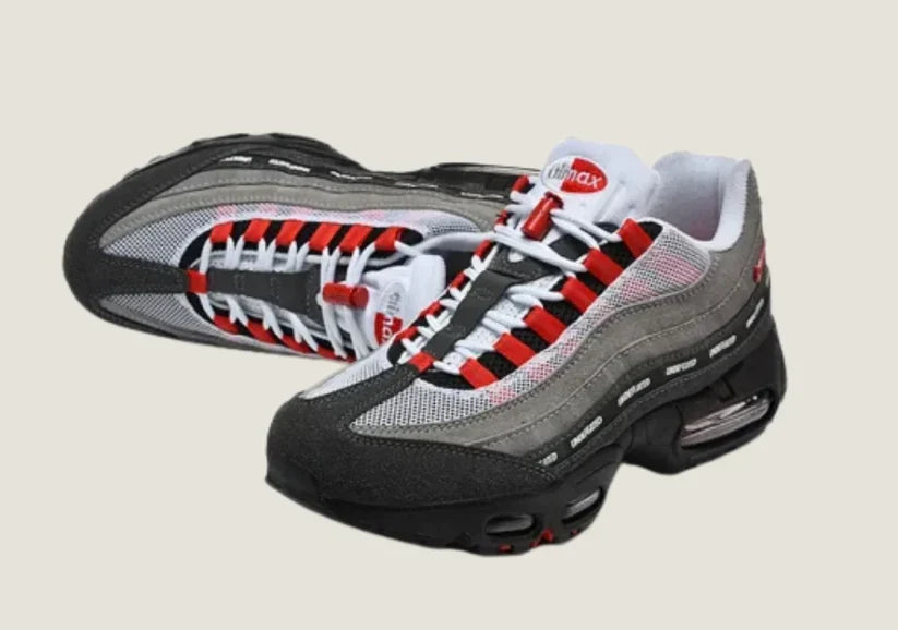 Air Max 95 x UNDEFEATED Bright Crimson
